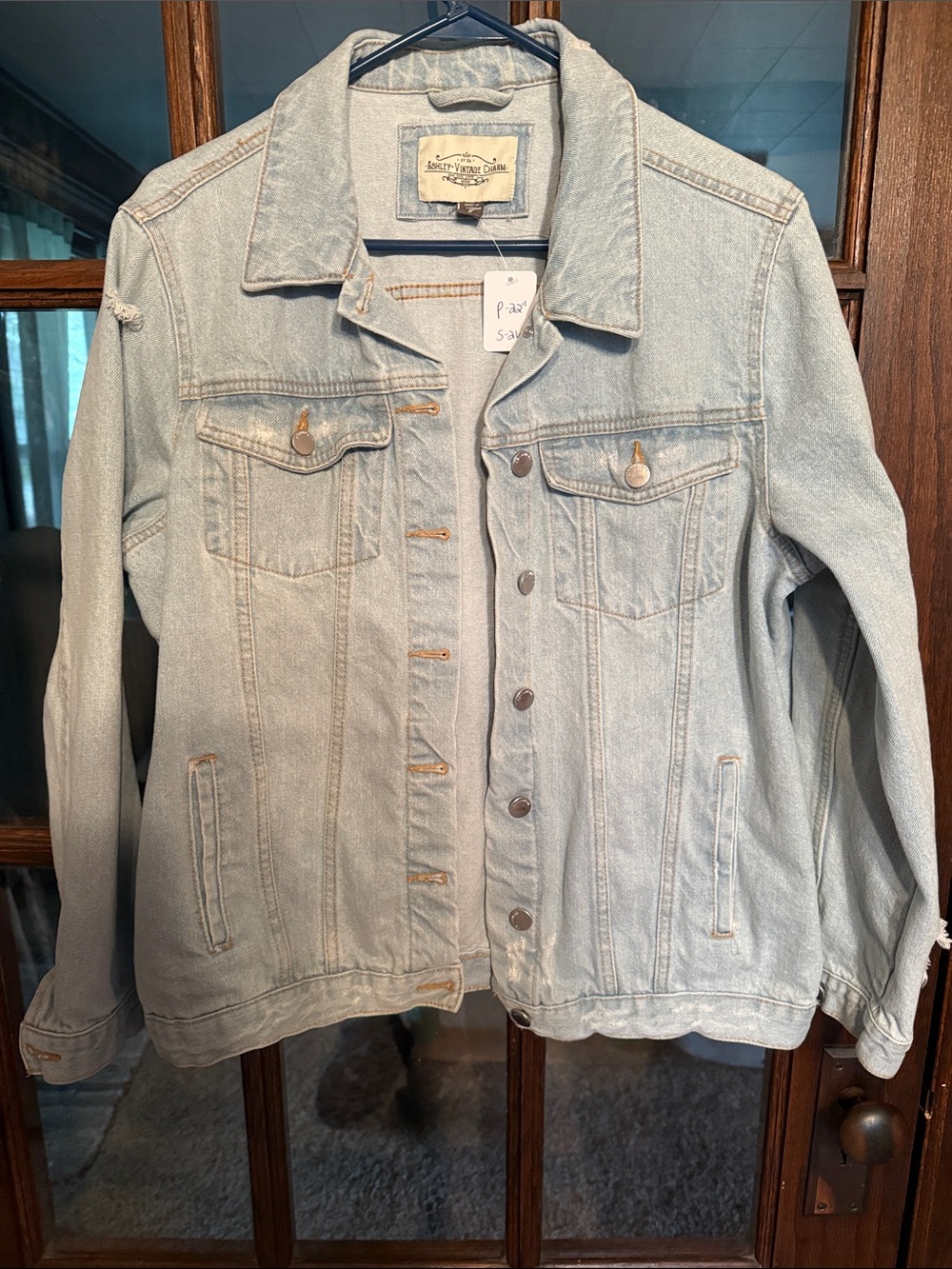 Light Blue Denim Jean Jacket - Classic Trucker